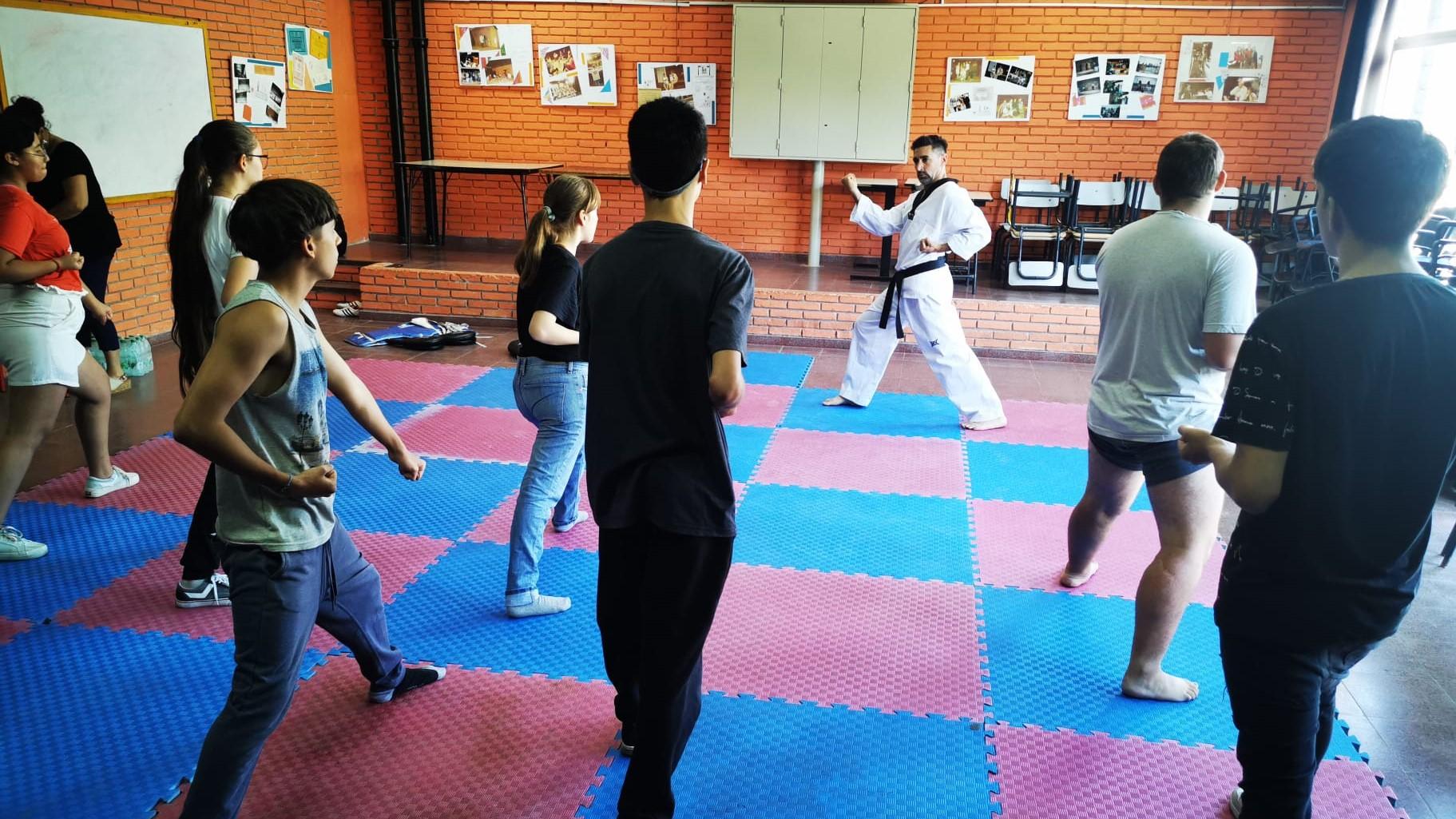 estudiantes taekwondo