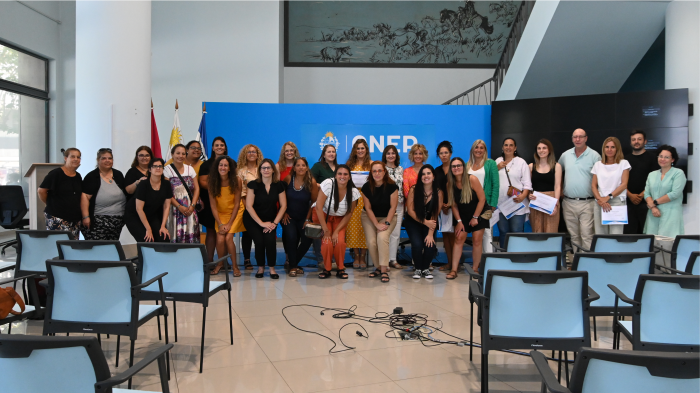 foto grupal de quienes participaron de la formación de Cereso