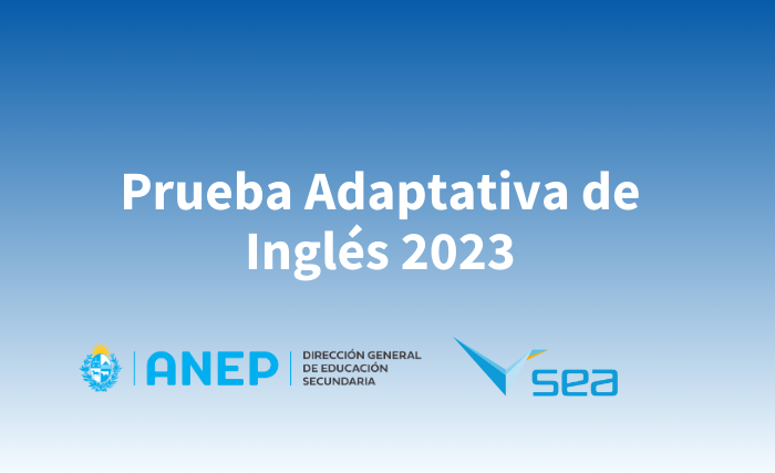 prueba adaptativa de ingles 2023