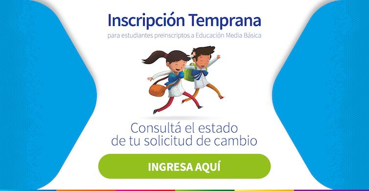 inscripción temprana